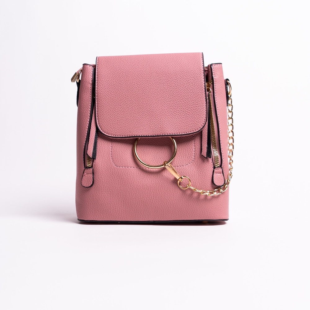 TRESLUX Pink 2-in-1 Backpack/ Shoulder bag